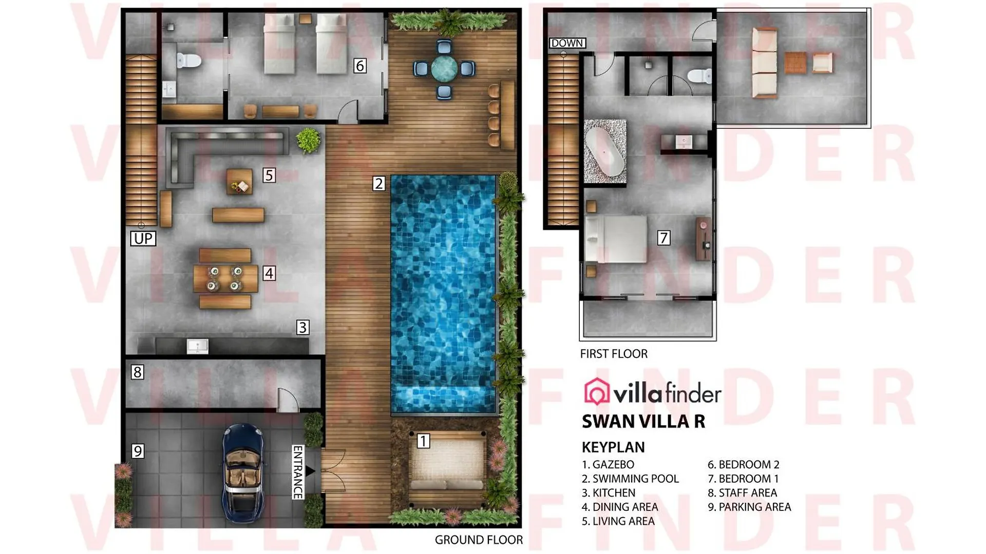 The Swan Villas By Villa Finder スミニャック